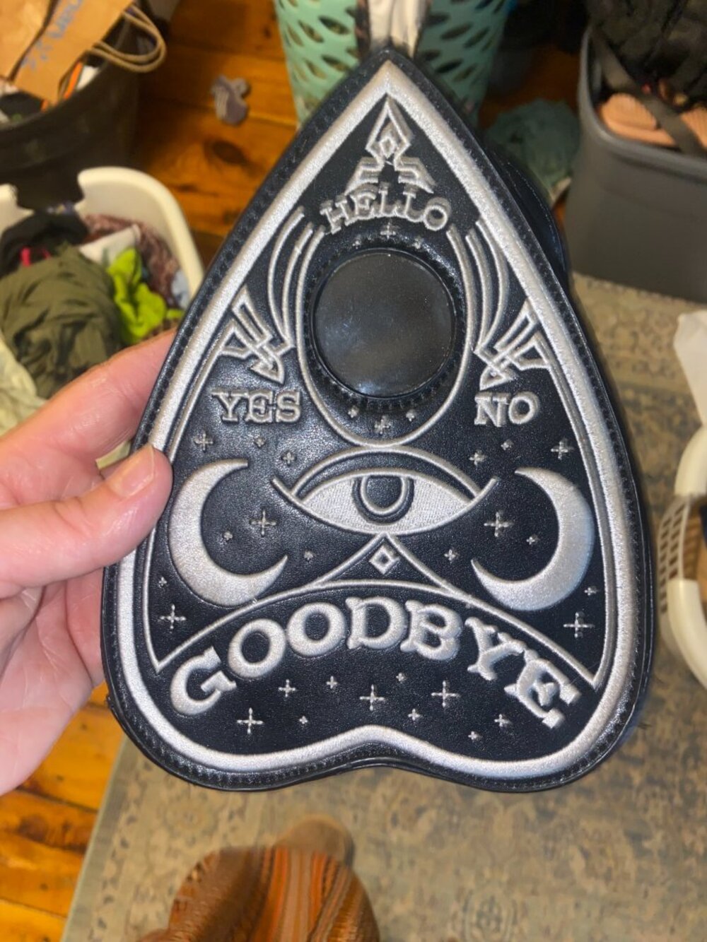 Trick n Treatz Oujia Planchette Wristlet Bag Purse